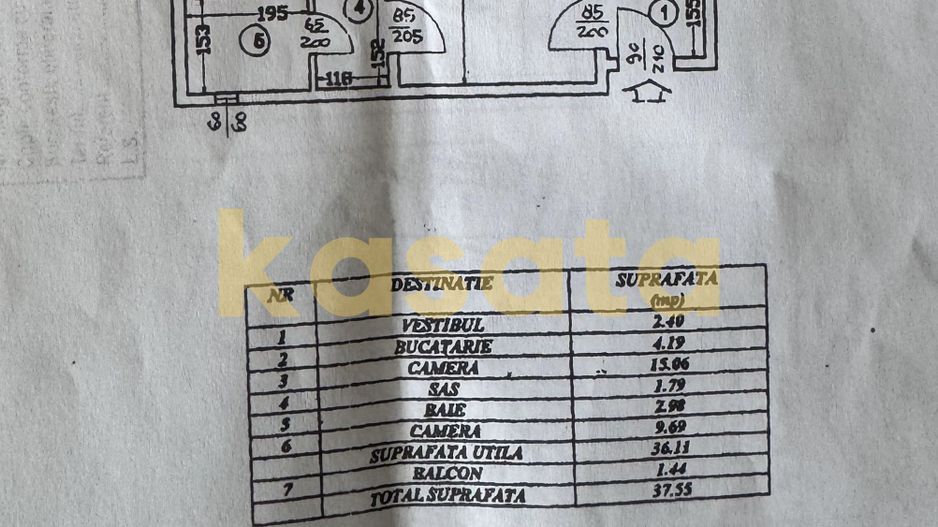 Ap2camere |38mp | 8minMetrou C. Georgian |Bloc anvelopat|Renovat |5/10 - Poză 8