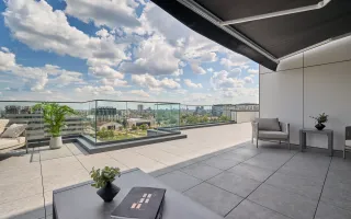 Penthouse modern I Terasă panoramică de 148 mp I 4 camere - Poză 12