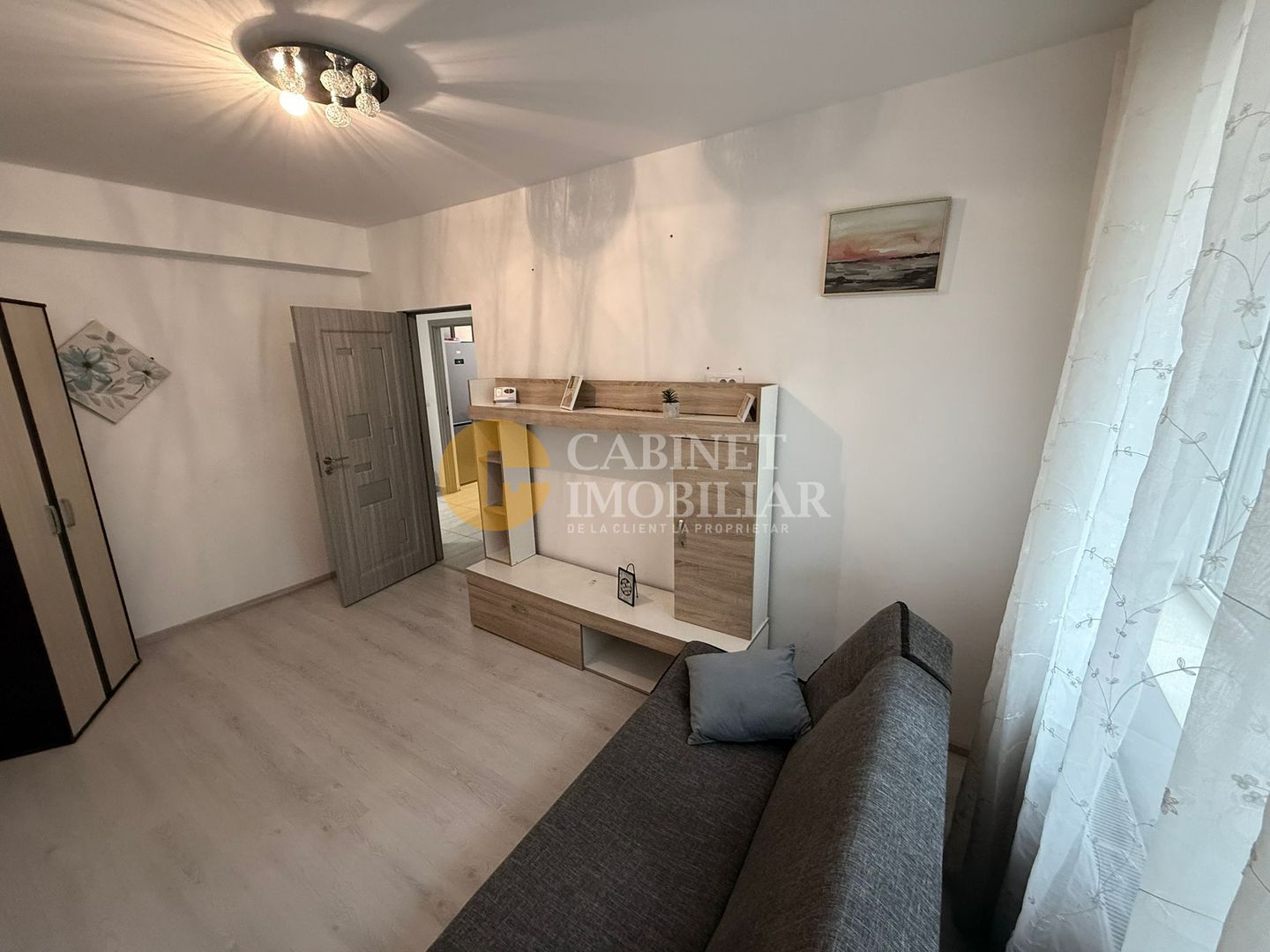 2 CAMERE DECOMANDAT - MOBILIAT/UTILAT  - BLOC NOU-  ZONA PLATOU GALATA - Poză 3