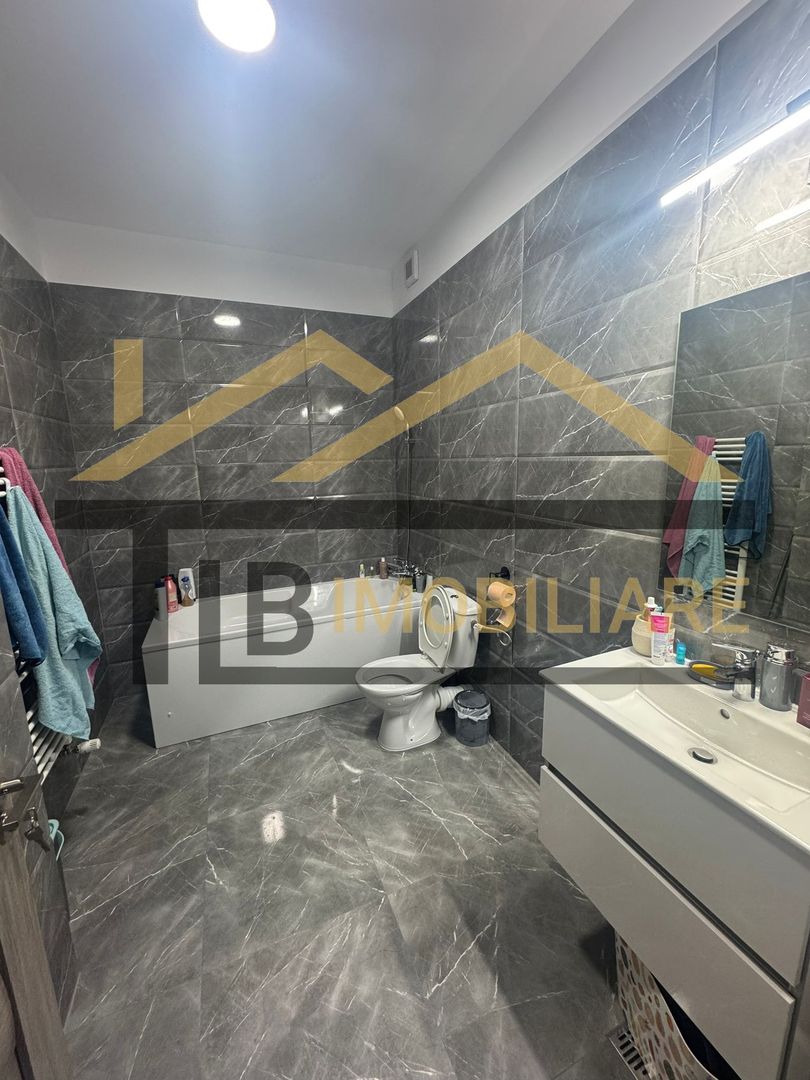 Apartament cu 2 camere, 56 mp, semidecomandat, Zona Shopping City - Poză 9