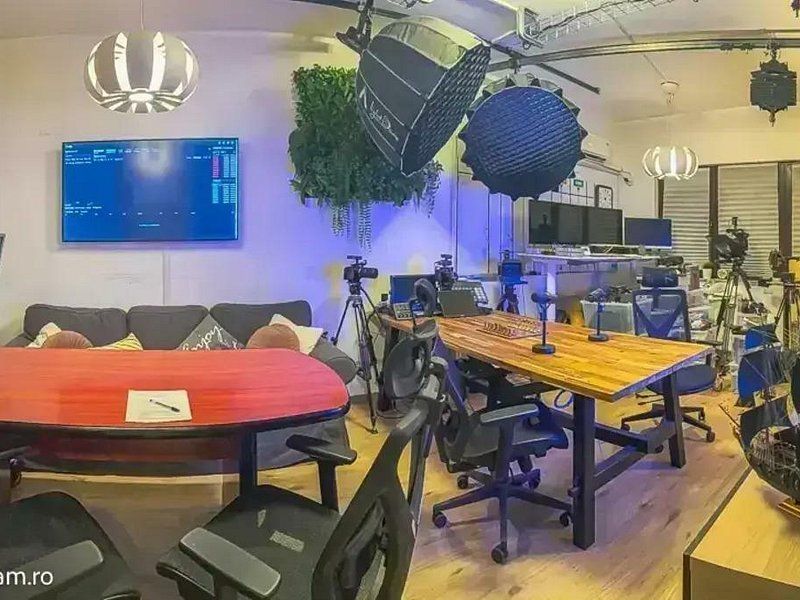 Garsonieră 41mp centrală bloc nou PARTER+Studio Video complet echipat| - Poză 5