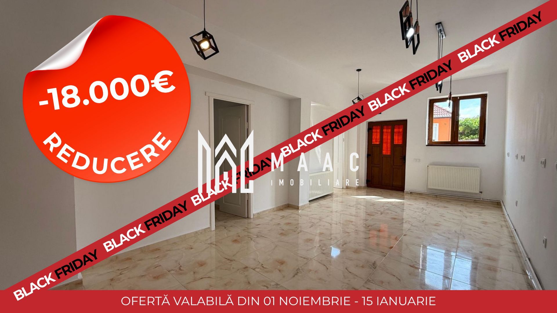 BLACK FRIDAY Spatiu comercial/ birou I 3 camere I Renovat - Poză 1