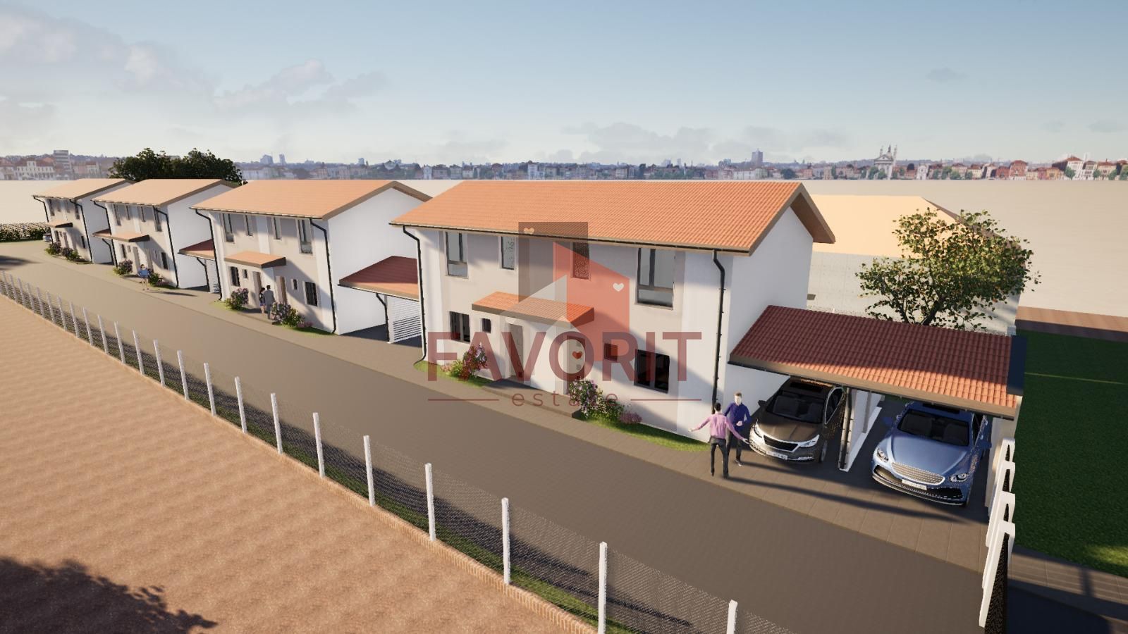 Carport. Toate utilitatile. In vatra veche la asfalt. - Poză 1