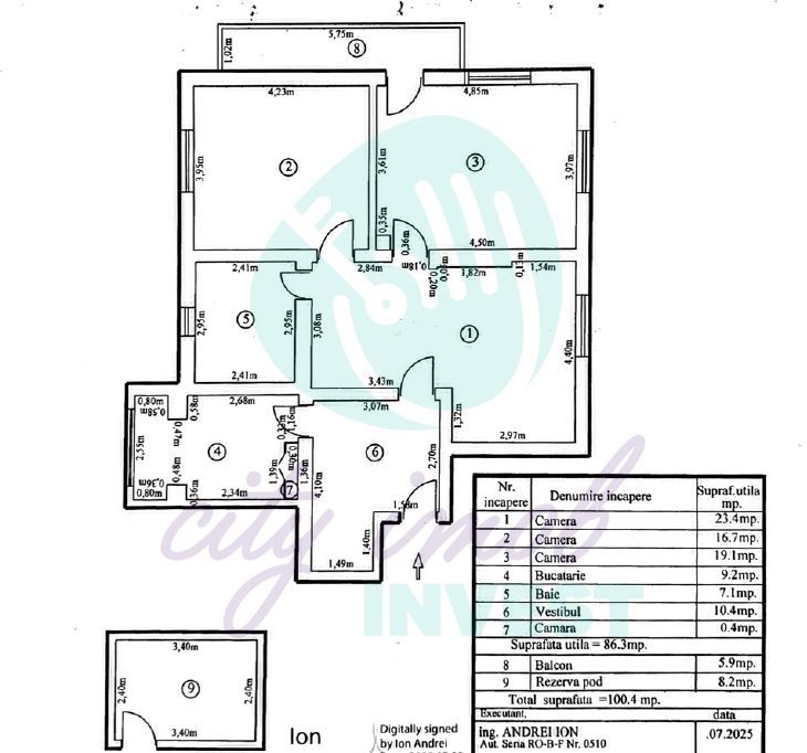 Apartament elegant | Curte generoasă+Garaj | Lângă parcul Cişmigiu - Poză 5