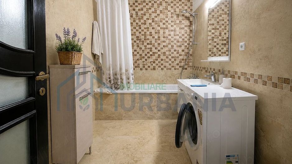 Apartament 2 camere de închiriat, Royal Town, Copou, Iași - Mobilat și utilat modern - Poză 6
