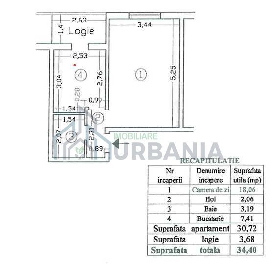 # – persoană fizică – vând apartament 1 camera Nicolina Iasi - Poză 2