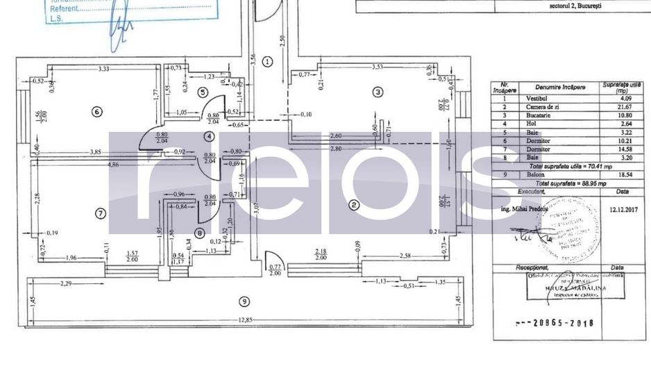 VANZARE 3 CAMERE | ULTRAFINISAT | BELVEDERE | 71MP | TERASA 18MP | - Poză 26
