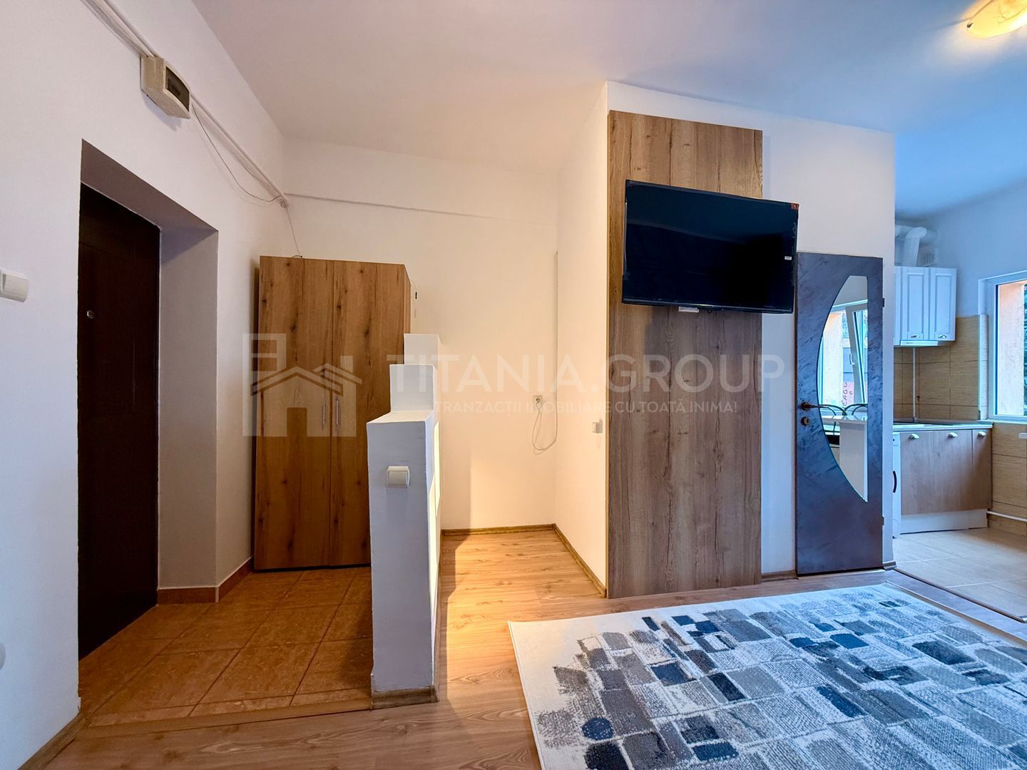 Garsoniera cocheta, mobilata si utilata - langa Afi Mall - Poză 9