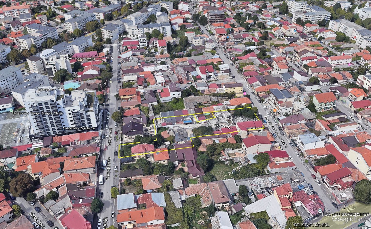 Teren de vanzare 2,818mp Constanta Strada B. P. Hasdeu si Salcamilor - Poză 2