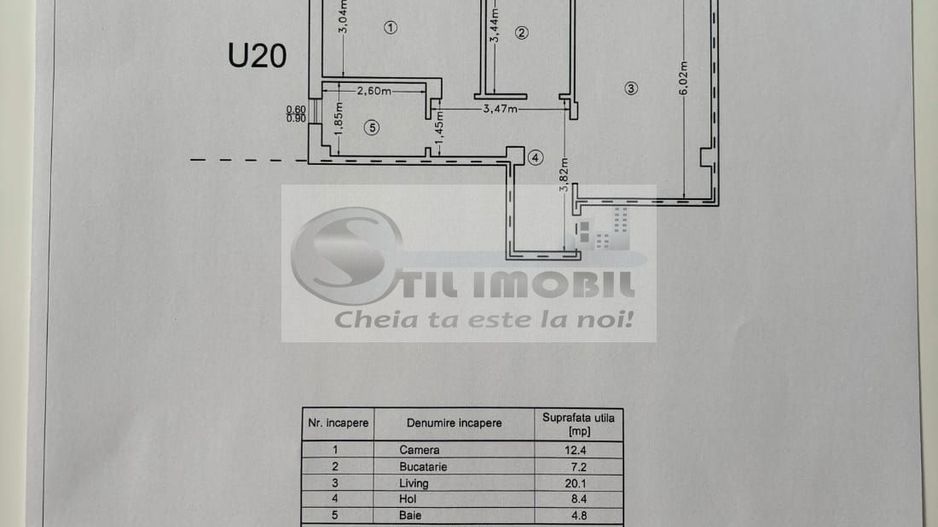 Apartament 2 camere, dec, 57mp, Visani - Poză 9
