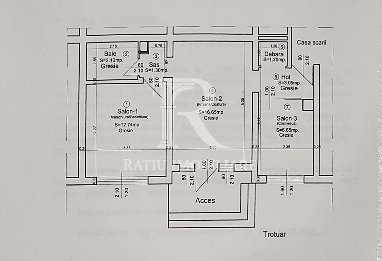 Spatiu comercial + afacere la cheie | Transilvaniei | Rogerius | Oradea - Schiță 13