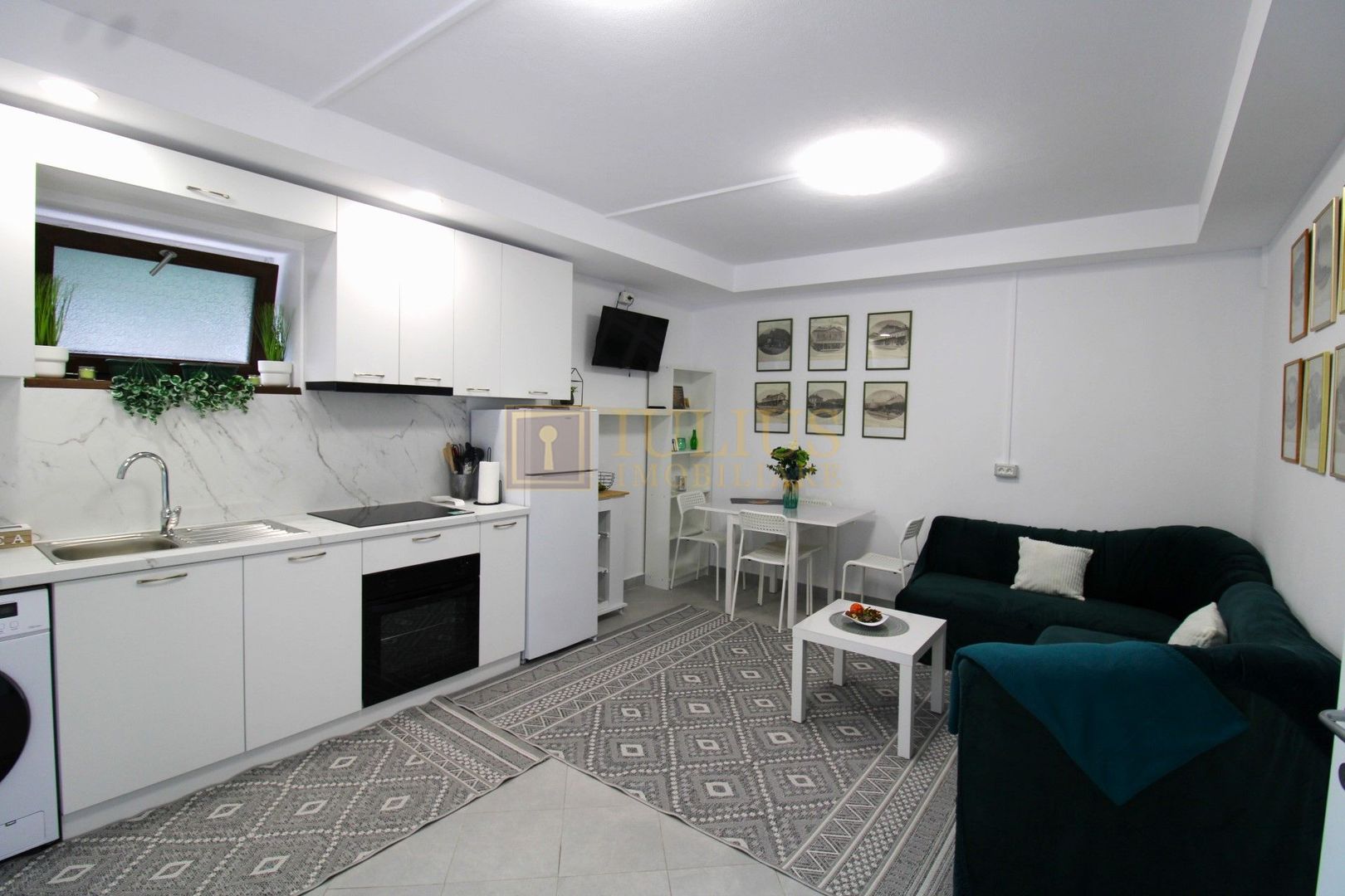 2 camere, prima inchiriere la demisol cu curte, terasă și parcare- Dumbrăvița - Poză 1