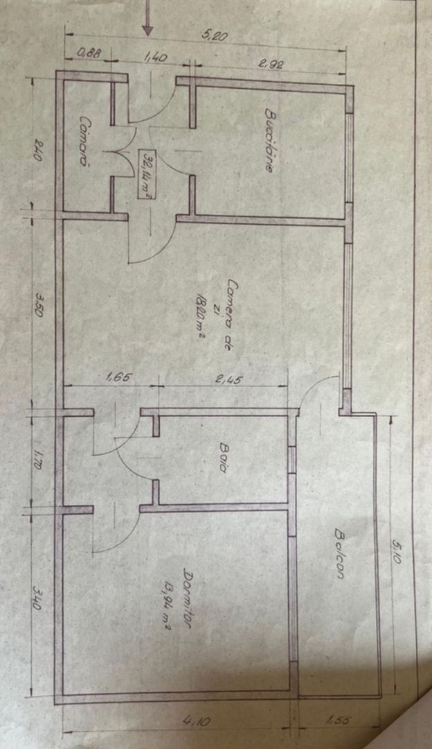 AP.2 CAMERE BUCURESTII NOI, BUCATARIE INCHISA, METROU 5 MIN, COMIS 0% - Schiță 9
