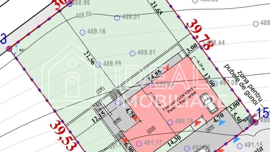 Casa  Exclusivista cu piscina si 1200 mp de teren, in Cisnadie - Schiță 17