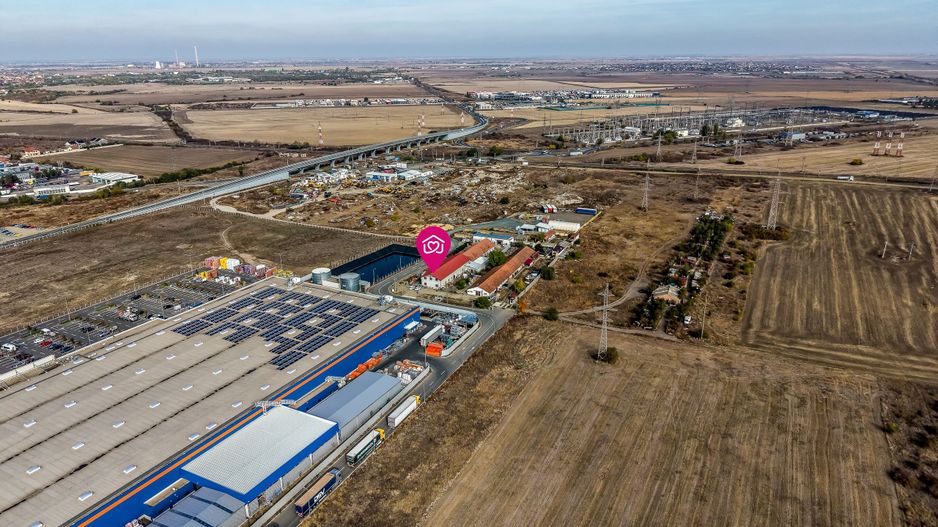Hală industrială lângă DEDEMAN, teren 1337 mp si construcție de 814 mp - Poză 1