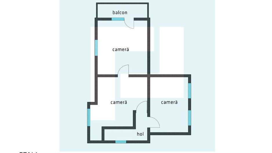 Proprietate cu 5 camere Aurel Vlaicu - Poză 12