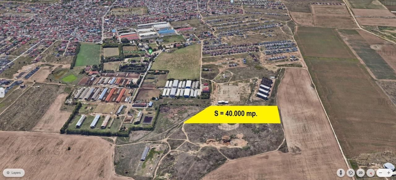 FERMA ANIMALELOR - noua Baza Sportiva, 40.000 mp. teren intravilan - Poză 1