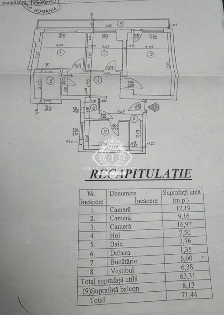 Obor | Apartament 3 camere | Mobilat modern | Etaj 2 | Bloc reabilitat - Poză 8
