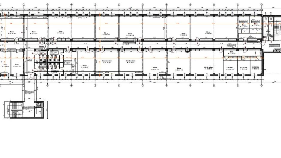 Cladire Birouri 3.420MP UTILI Teren 5.470MP Bulevardul Muncii 18 - Poză 7