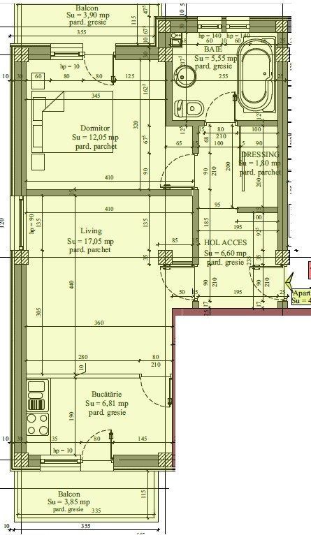 MUTARE IMEDIATA 2 CAMERE 57MP BUCIUM VISANI INTABULAT - Poză 3