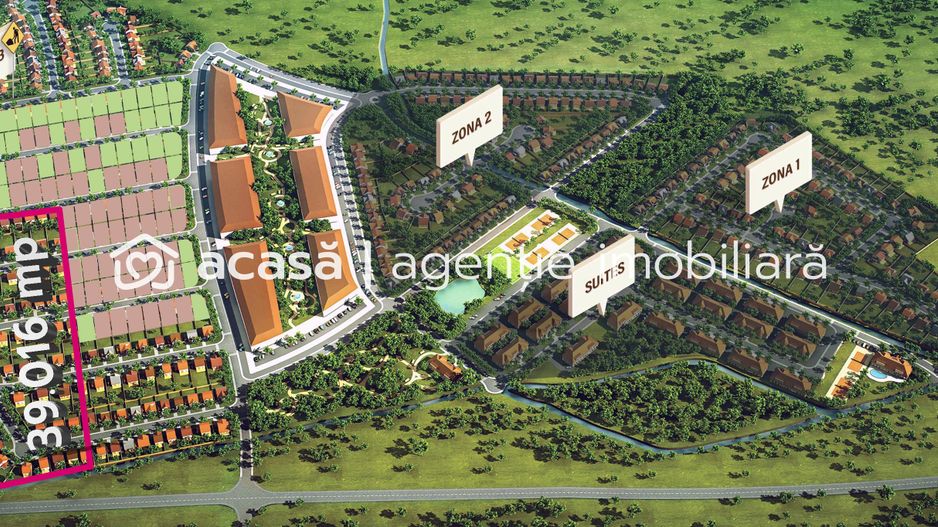 Teren de case lipit de Cartierul Westfield - Poză 3