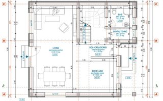 Casa individuala 4 camere, teren mare NOU - Poză 2