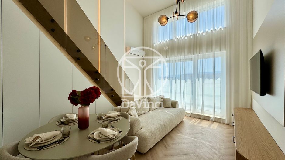 Penthouse 3 camere, 2 bai, finisat la cheie, balcon (NCL-5A-Mi-ap.12) - Poză 1