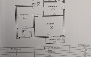 Apartament 3 camere  renovat in zona Lipovei - Poză 24