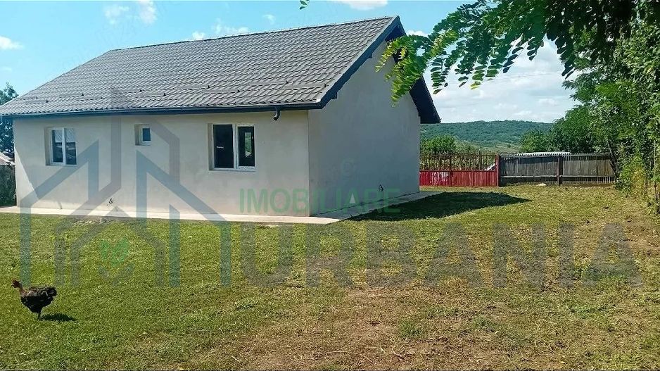 Casă nouă de vânzare în Erbiceni, Iași - 2 dormitoare, living spațios, 105 mp construiți - Poză 1