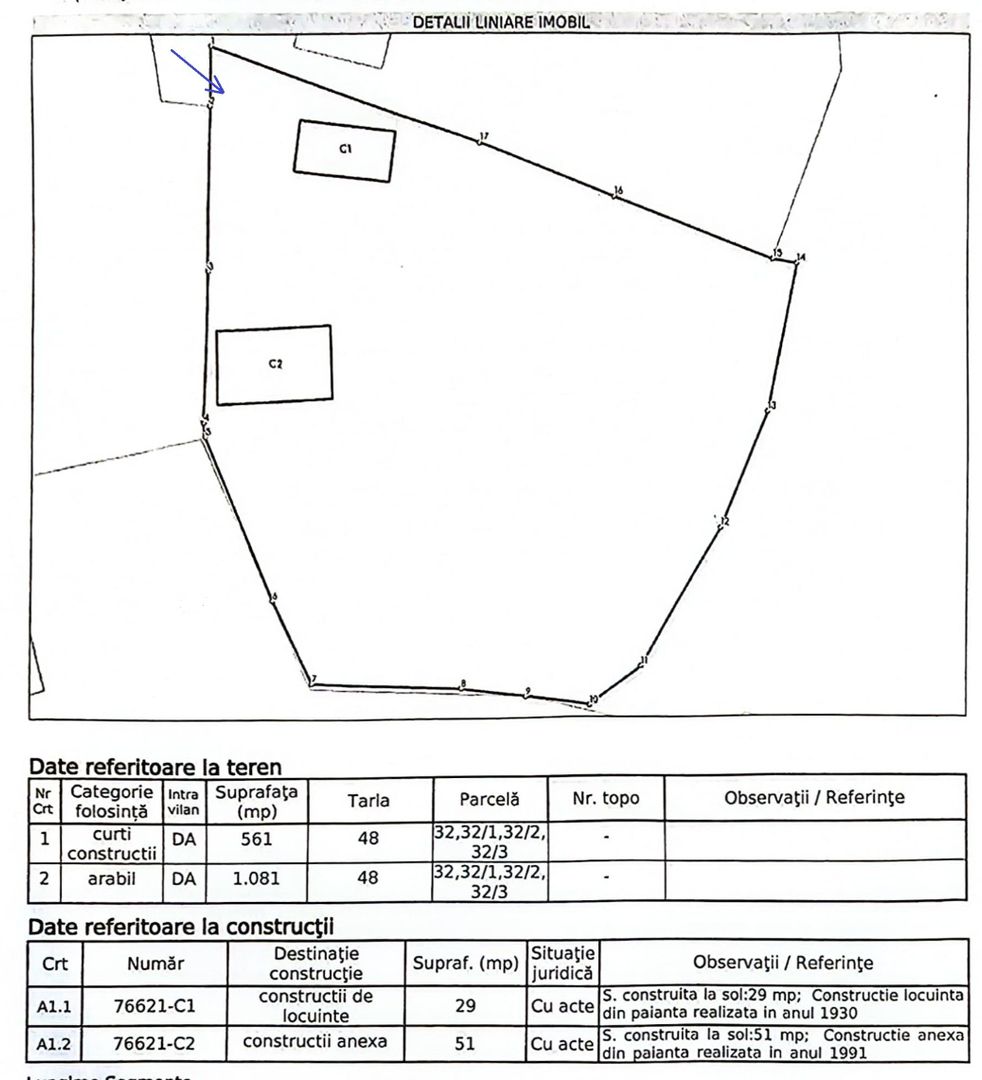 REDUCERE de PRET - Casa traditionala in Secuia, la 10 km de Vaslui; - Poză 11
