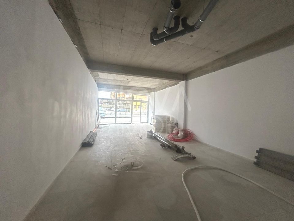Spatiu comercial de inchiriat 120 mp - vitrina la strada - Selimbar, zona Brana - Poză 2