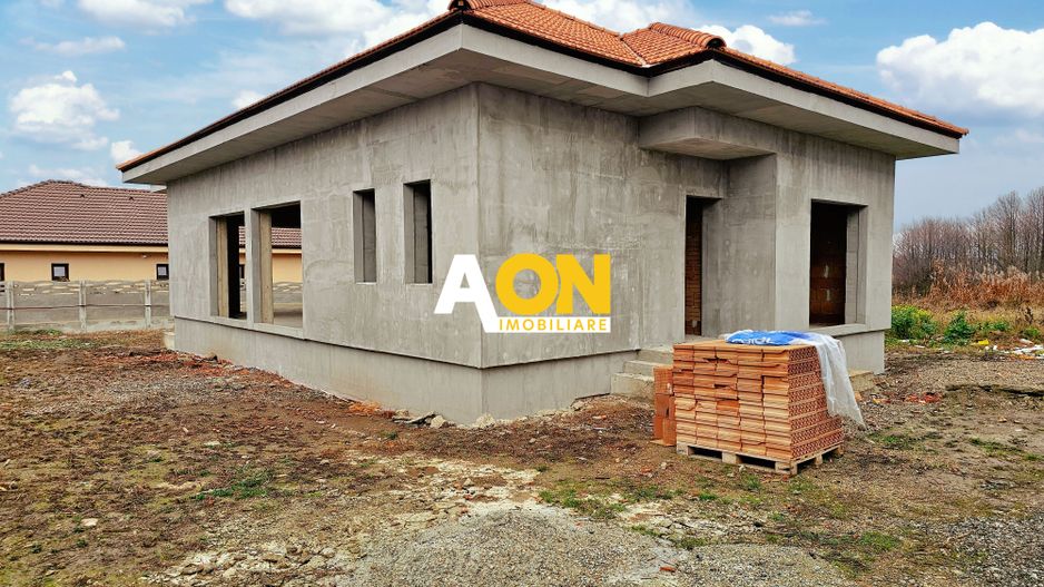 Casa nouă 123 mp utili, semifinisată, 535 mp teren, pod mansardabil - Poză 13