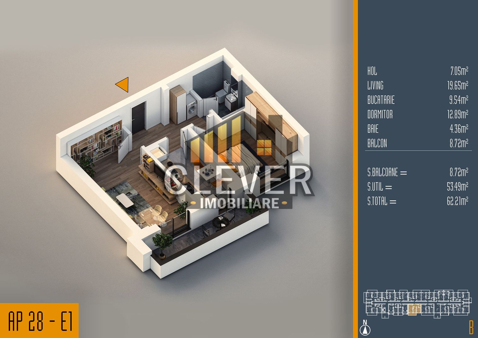 Apartament 2 Camere Decomandate Theodor Pallady Metrou Teclu - Poză 2