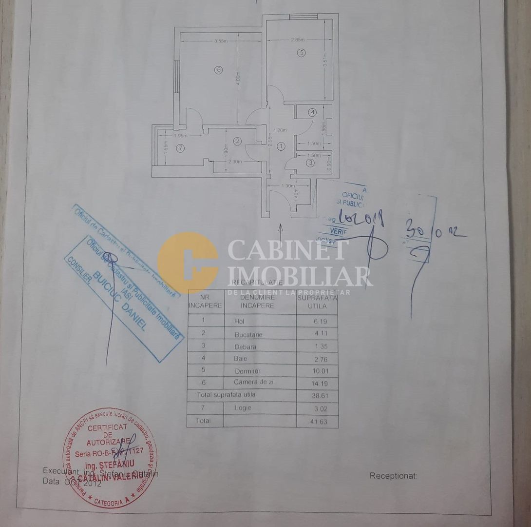 Zona ACB - Zimbru - 2 Camere Decomandat - Etaj Intermediar - Poză 9