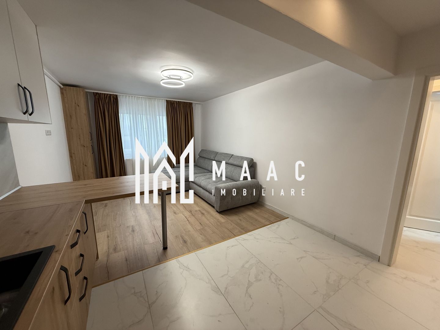 Apartament 2 camere | Etaj 3  | Mobilat modern | Lazaret - Poză 2