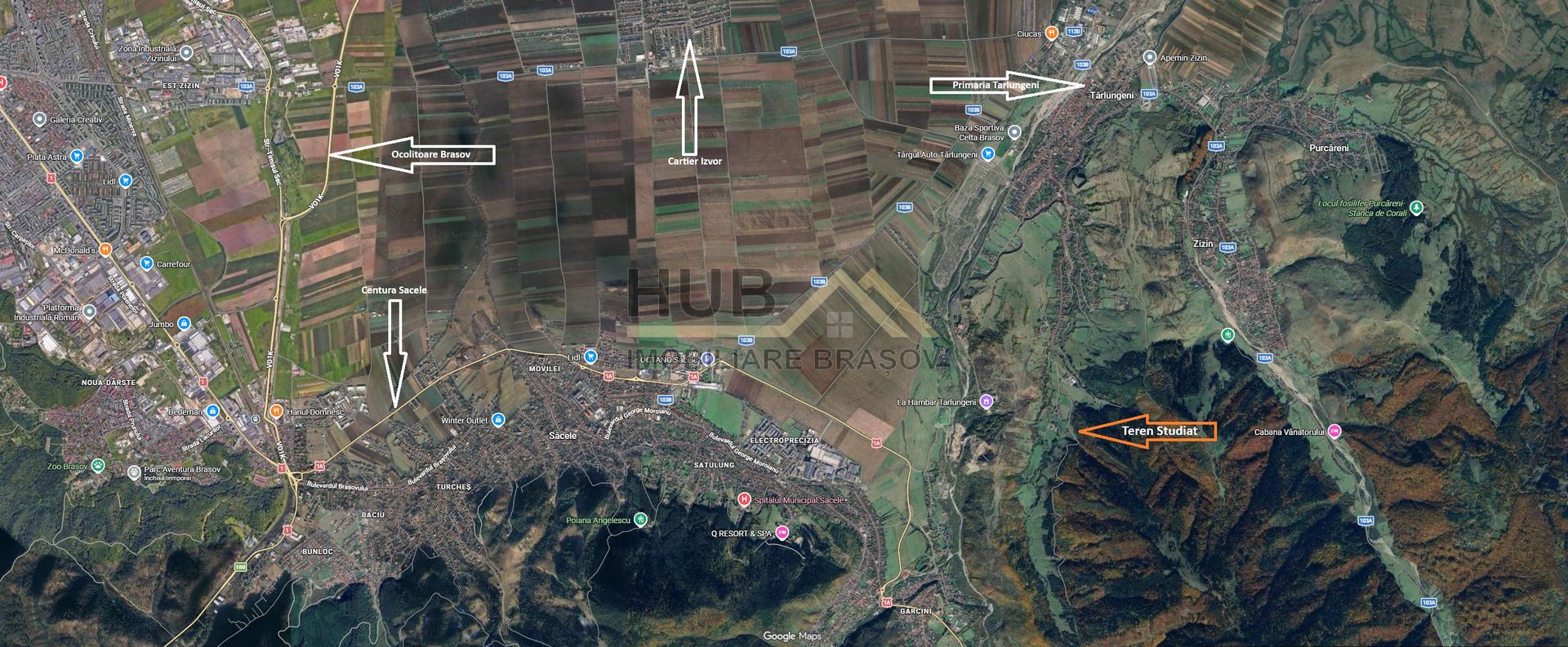 Teren cu PUZ - Tabara de Vacanta + Constructie Tiny Hous |  10 Cabane A-Frame - Poză 8