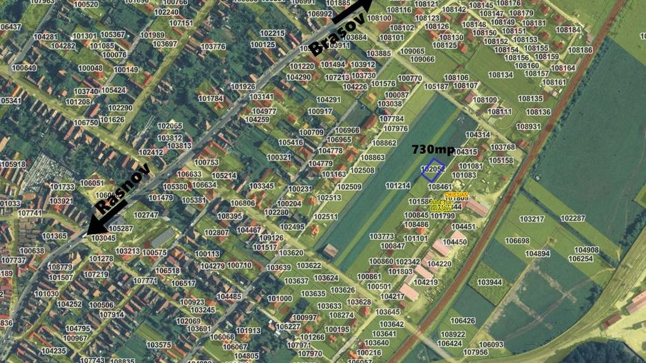 Cristian-zona str Eroilor front 34m, intravilan, 730mp - Poză 9