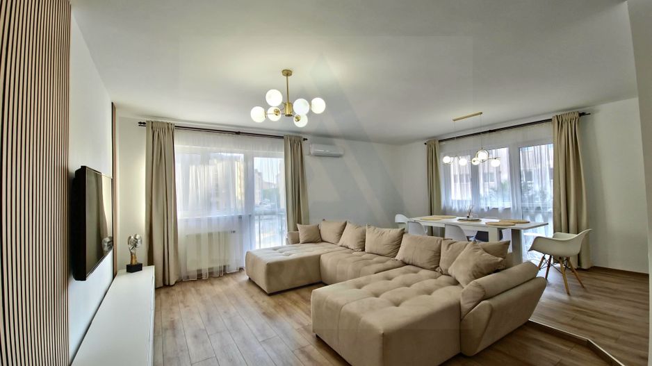 Apartament premium 3 camere 93 mp utili 3 terase etaj 2 zona Hipodrom - Poză 1