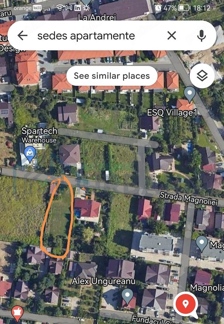 Teren intravilan 933 mp, Valea Lupului, str. Magnoliei - Poză 2