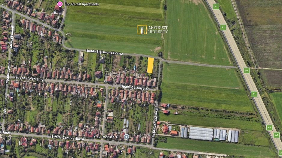 Teren intravilan de vânzare – 700 mp | Arad - Poză 2