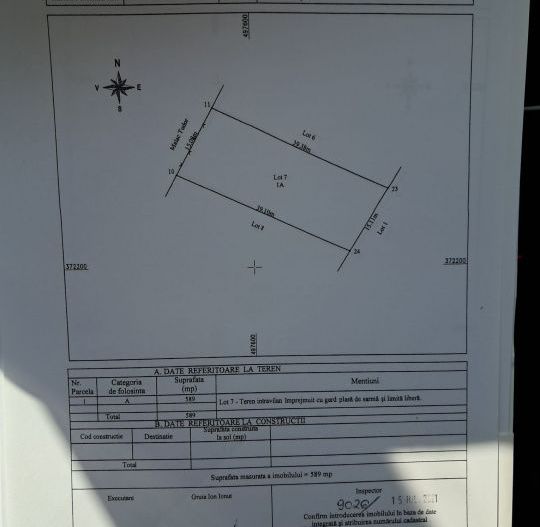 Teren  intravilan intrare Calinesti! - Poză 6