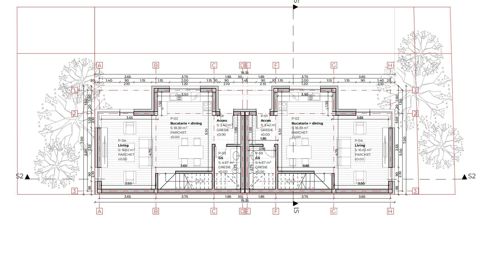Duplex 4 camere Buna Ziua - Schiță 3