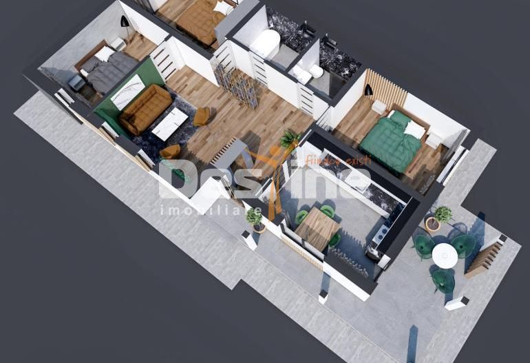 Casa  individuala, plan parter, 108 mp - Poză 8