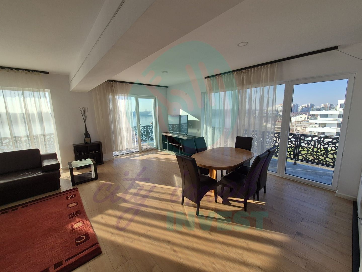 2 camere 114 mp | Prima inchiriere | Vedere Lacul Lebada | Bloc 2024 - Poză 2