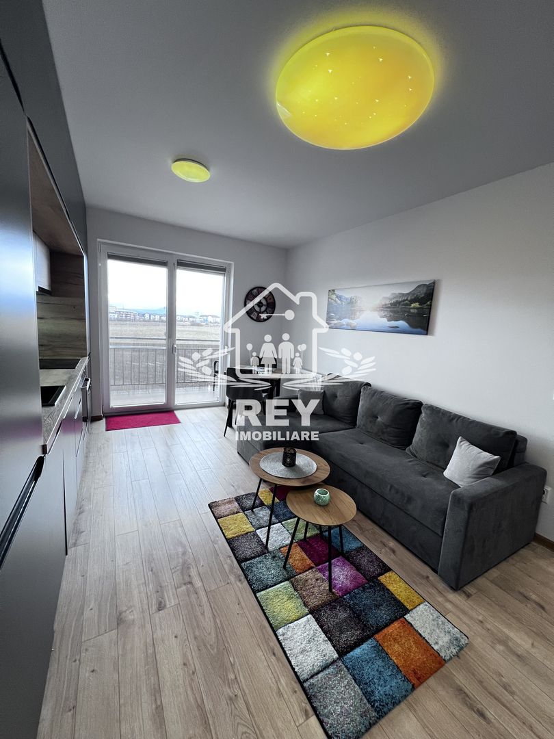 Apartament 2 camere premium, mobilat complet, vedere munți | Turnișor, Sibiu - Poză 12