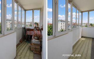 Apartament 3 camere – Șoseaua Ștefan cel Mare – etaj 6/7 – 2 balcoane – luminos - Poză 15