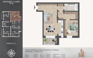 2 camere cu dresing  Pallady Metrou Nicolae Teclu - Poză 12