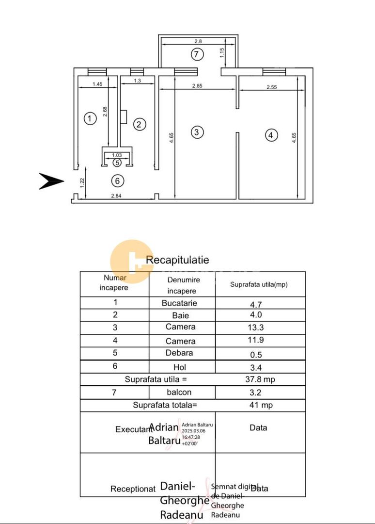 2 Camere - Zona Alexandru - Parcul Voievozilor - Poză 11