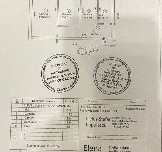 Comision 0%, Apartament 2 Camere, Decomandat, Etaj 5, Sagului, Turist - Poză 7