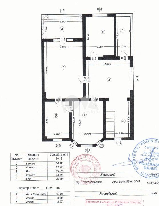De închiriat: vilă Cotroceni - 12 camere - Louis Pasteur - Poză 9